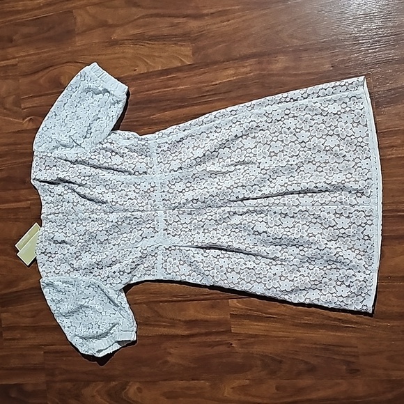 ☆MICHAEL Michael Kors☆ NWT Floral lace dress with overlay - Picture 7 of 8